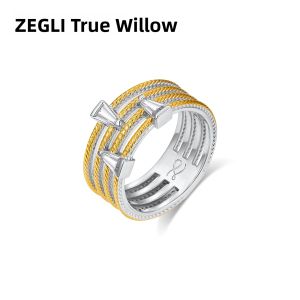zengliu | Elegant European-Style Womens Multi-Layer Ring