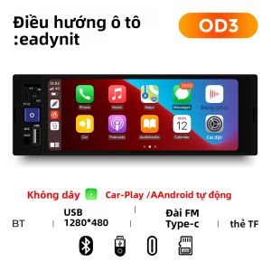 Máy Nghe Nhạc Đa Phương Tiện Ô Tô MEKEDE 1Din MP5 Với BT Carplay Android Auto Dành Cho Hyundai VW Suzuki Chevrolet GMC Toyota - Màn Hình Cảm Ứng 6.2 Inch