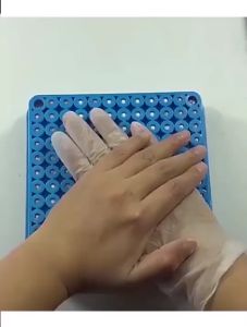 [Local shipped] 200/100 Holes Blue Manual Capsule Filling Machine #0 #1 Pharmaceutical Capsules Maker DIY Medicine Herbal Powder Filler