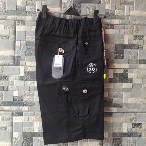 Celana pendek cargo tempel pria