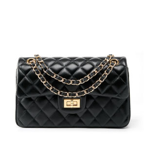 Bolaina | Leather Quilted Designer Shoulder Handbag