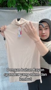 Manset Turtleneck Miranda Ms301 Lengan Buntung Rayon Spandex