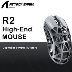 ATTACK SHARK | Attack Shark R2 Wireless Gaming Mouse Magnesium Alloy PAW3950 42000 DPI 8000Hz Polling Rate Tri-Mode Lightweight Esports Mouse