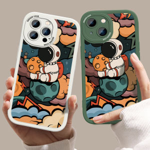 UCUC เคสโทรศัพท์ Xiaomi MI 10T Pro 10T MI 10 Xiaomi10tpro Case Slim Skin Feeling Cartoon Astronaut National Space Leather Soft Silicone PU Leather Cover Case