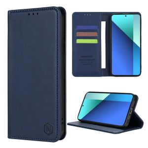 Wallet Card Slot Kickstand Magnetic Flip Leather Case For Xiaomi 17T 15T Poco X8 Pro C85 M8 Pro 5G Redmi 17C 15 15C Note 15 Pro+