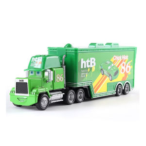 Takara Tomy | Cars 2 Cars 3 Lightning McQueen Car Toy Green No : 86 Truck Anime Pixar 1:55 Die Cast Model Toys For Kids Birthdays Gifts
