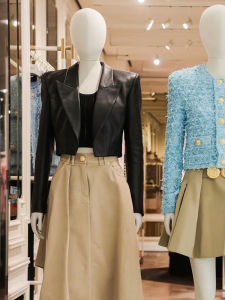 Black Cool Stylish Short Jacket Autumn Winter New Design