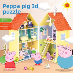 Yoursoulbird | 3D Handmade Educational House Model Puzzle 3-8 Years Old