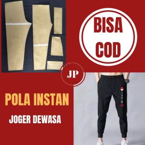 Pola Instan Joger Dewasa
