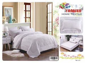 ZH Set Cadar Hotel 7in1 Plain Colour Cadar Queen King Hotel Design Cadar Viral Hotel