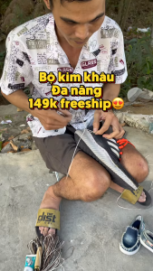 Kim may giày dép tại nhà dễ dàng Chỉ khâu nhiều màu có kèm video hướng dẫn ai xem cũng làm được