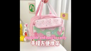 TANQ Insulated Insulated Thermal Bag Large Capacity Portable Lunch Bag Cute Waterproof Lunch Box Storage Bag Adult/Kids