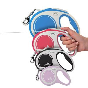 Dog Retractable Leash Automatic Extending Nylon Leash Leads Premium Durable Pet Walking Leads Traction Rope Pet Products FLEXI New Comfort Series 3/5/8M