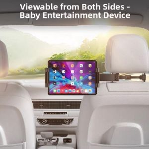 yishujia office | Adjustable Rotating Foldable Backseat Headrest Mount