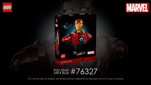 [BrickStory LEGO Marvel Iron Man MK4 Bust (76327)(436 Pieces)