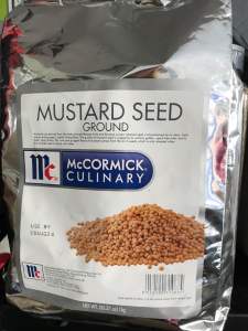 McCormick Mustard Seed Ground 1kg