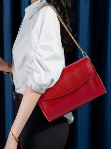 MEIFEI | Leather Work Commuter Shoulder Bag for Umbrella High-grade Cowhide