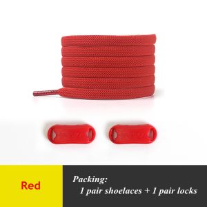 1Pair No tie Shoelace Flats Elastic Shoe Laces Kids Adult Sneakers Shoelace Quick Lazy Laces 24 Color Buckle Strings Sports shoe