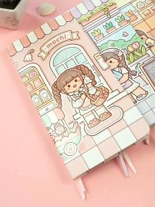 Sổ tay sổ ghi chép chủ đề bé gái nhiều màu sắc LILA SCOGAI475