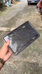 Philippine-Specific Motorcycle License Plate Frame–Thickened Aluminum Alloy Plate Holder&Number Plate Protection Frame