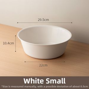 LANJIAOLUO | Durable Plastic Face Washing Laundry Basin