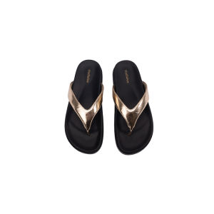 Summer Leather Leopard Toe-Post 3cm Sole