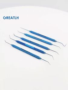 2PCS/5PCS/10PCS Ophthalmic Instruments Corneal Flap Device Double-ended Minute-second Separator Microsurgical Tools and Instruments