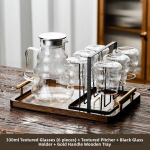 ZHUXI | Luxury Style High Borosilicate Glass Waterware Set