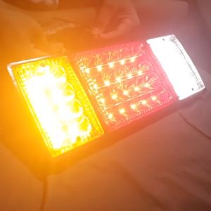 สินค้าตรงปก -ไฟท้ายรถยนต์และรถบรรทุก 36Led และ 60Led ไฟ 12V และ 24V แบบ 3 ตอน ไม่มีแป้น