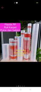 Plastik Karpet SABLON & POLOS /PP Roll Karpet 1Kg/Roll Laundry