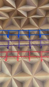 KAPSTOK WARNA 8 DAN 10 KAIT WARNA - GANTUNGAN HOOK KAPSTOK BIASA - GANTUNGAN BAJU DINDING CANTOLAN CAPSTOCK BESI WARNA