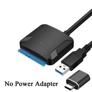 SATA to USB Hard Drive Cable 5Gbps USB to Sata Cable Support UASP Compatible with 2.5 3.5 Inch HDD/SSD Hard Drive Disk