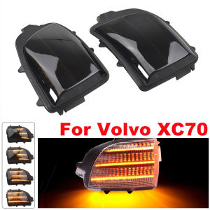 Dynamic Led Turn Signal Side Marker Lights Indicator Blinker Lamps For Volvo XC70 III 2008-2016 XC90 Facelift 2007-2014