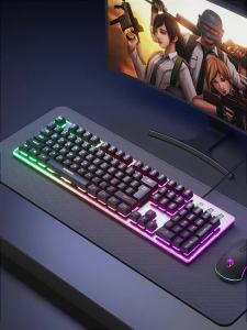 Kinbas | Bộ Bàn Phím Cảm Giác Cơ Chuột và Tai Nghe Chơi Game