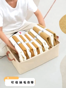 Foldable Steel Shelf Transparent Clothes Organizer Waterproof Wear-resistant Wardrobe Closet Drawer