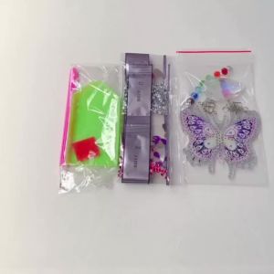 1 Piece Diamond Painting set wind chimes Christmas pattern acrylic Material home tree Ornaments Christmas gifts