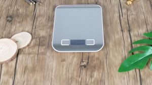 10kg Kitchen ScaleDigital Kitchen Scale with Tare Function Electronic Coffee Brewing Scale LCD Display Stainless Steel Screen