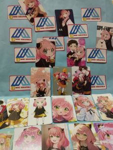 Photocard ANYA isi 18pcs unofficial fanmade koleksi WIBU  termurahvirall  berkualitas unofficial fanmade koleksi Smitthe Photocard