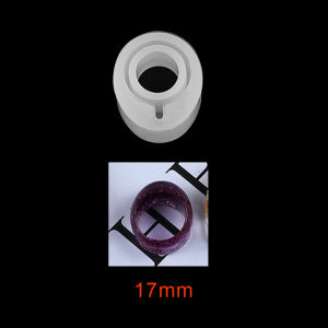 1pc Rings Resin Epoxy Molds Jewelry Silicone Mold Collection Handmade For DIY Crystal Silicone Jewelry Ring Mold Accessories