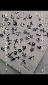 Hiasan Kuku 3D Aksesoris Nail Art Mix Pank/Paduan Hiasan Kuku Nail Charms