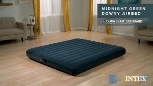 Đệm hơi đệm du lịch đệm gấp gọn đệm công sở công nghệ mới 183cmx203x25cm 64755 INTEX tặng kèm bơm điện