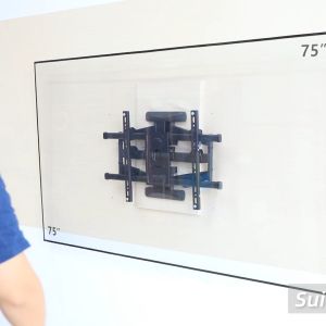 SG Ready stock Heavy duty Full Motion Wall Mount TV bracket (Hillport Model : DYQ8)