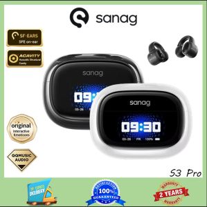 SANAG-S3 Pro AI Wireless Earphones with Bluetooth Audio Device with Smart Screen 360 ° Stereo TWS Editing