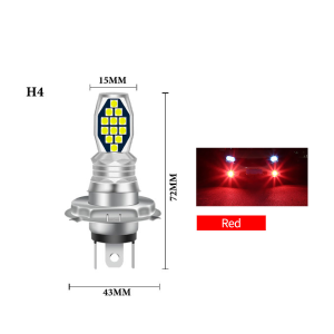 KEVANLY | 2PCS H11 HB3 HB4 LED Fog Light H7 LED Bulb H8 H9 H11 9005 9006 LED 3030 Chip 24SMD No errors Car Lamp Driving light Super Bright