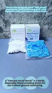 TREES CARE ROUND BLOOD LANCET 30G