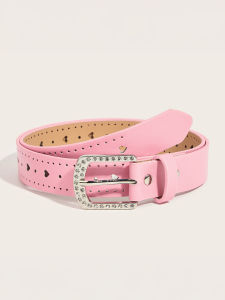 JIFANPAUL | Americana Retro Y2K Stylish Pink Belt