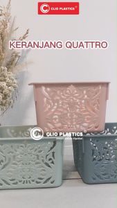 CLIO 1LSN Keranjang Plastik QUATTRO 8360 - Storage Obat dan Serbaguna