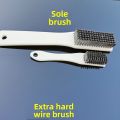 Stainless Steel Wire Brush for Cleaning Shoes Travel Shoes Special Density Laundry And Household Cleaning Tools by Laixing. 