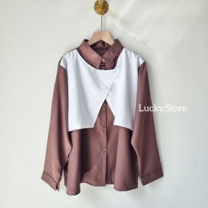 Vina Kemeja Rompi Shakila Premium