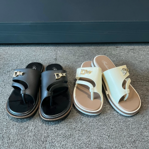 LM Women PVC Flat Sandals One Toe Slip-On Soft Sole Casual Summer Fashion Lightweight BS-2113